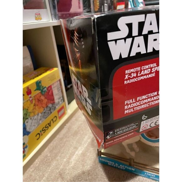 STAR WARS Air Hogs X-34 Land Speeder Remote Control New Sealed - Picture 5 of 7